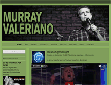 Tablet Screenshot of murrayvaleriano.com